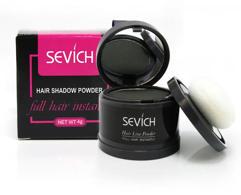Sevich Hairline Powder 4g Hairline Shadow Powder Trucco Correttore per capelli Copertura naturale Prodotto unisex per la perdita dei capelli