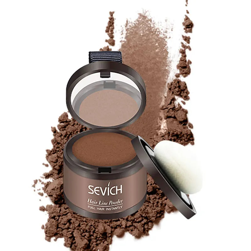 Sevich Hairline Powder 4g Hairline Shadow Powder Trucco Correttore per capelli Copertura naturale Prodotto unisex per la perdita dei capelli