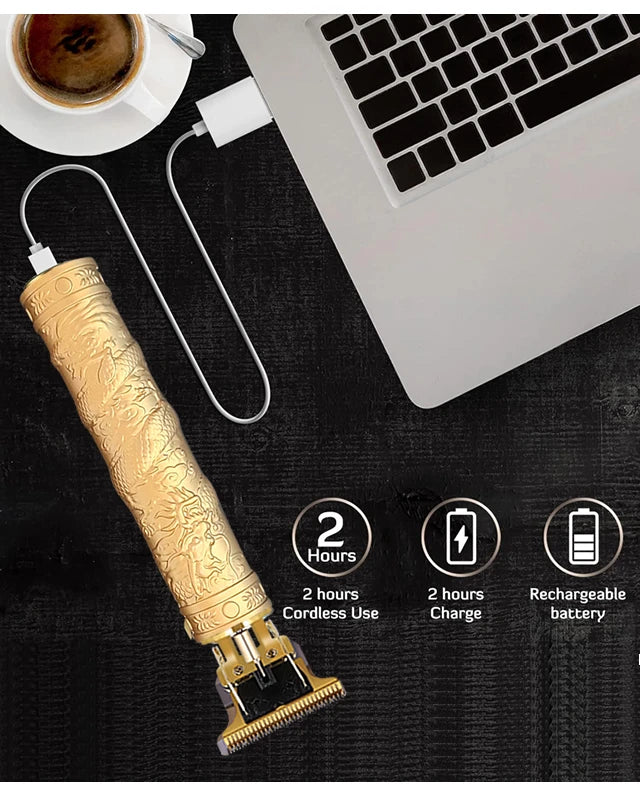 Tagliacapelli professionale per uomo Macchina da taglio Rasatura Taglio di capelli Barba Trimmer Barbiere Cutter Mower Rasoio elettrico da uomo