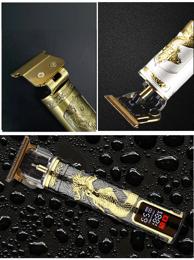 Tagliacapelli professionale per uomo Macchina da taglio Rasatura Taglio di capelli Barba Trimmer Barbiere Cutter Mower Rasoio elettrico da uomo