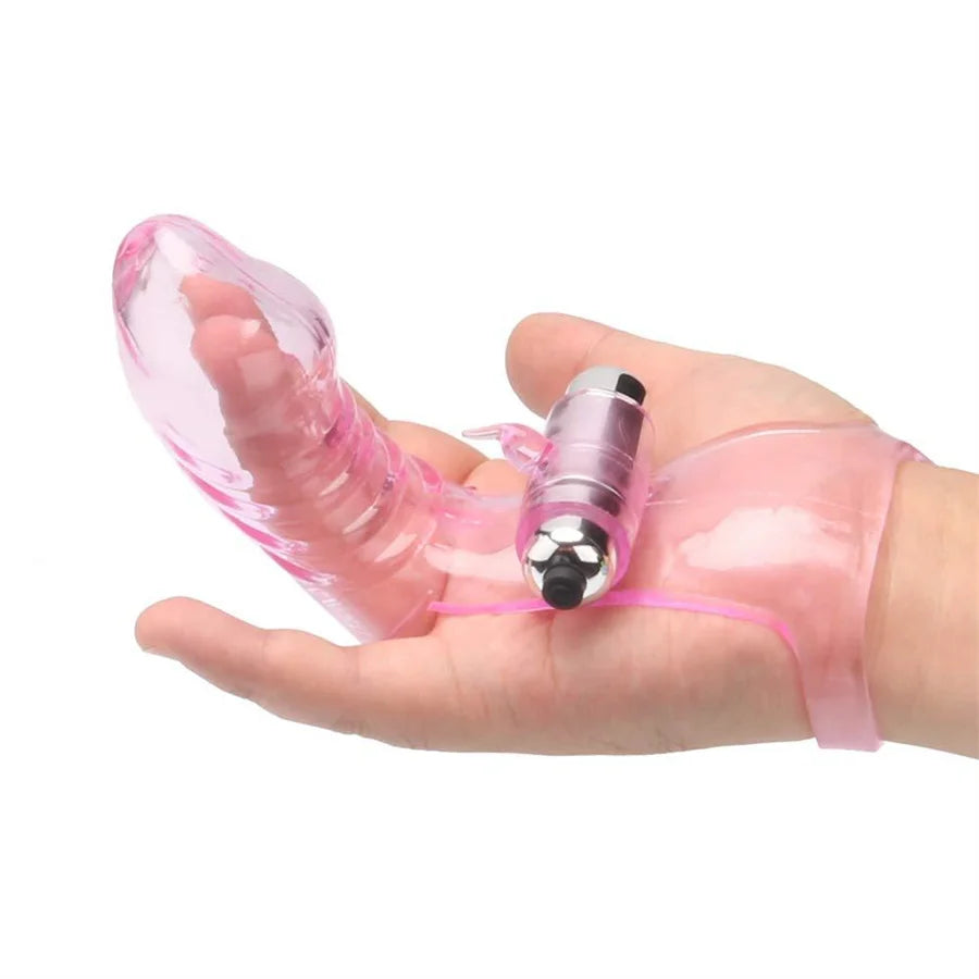 Vibratori per maniche a dito donne Sexy capezzolo seno vaginale clitoride anale uomini pene ano stimolazione massaggiatore giocattoli del sesso per le coppie