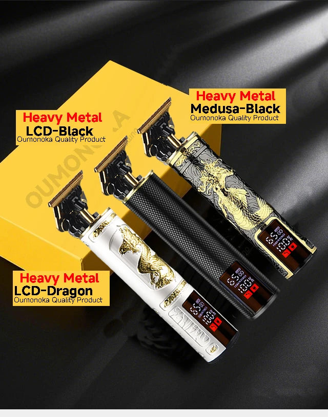 Tagliacapelli professionale per uomo Macchina da taglio Rasatura Taglio di capelli Barba Trimmer Barbiere Cutter Mower Rasoio elettrico da uomo