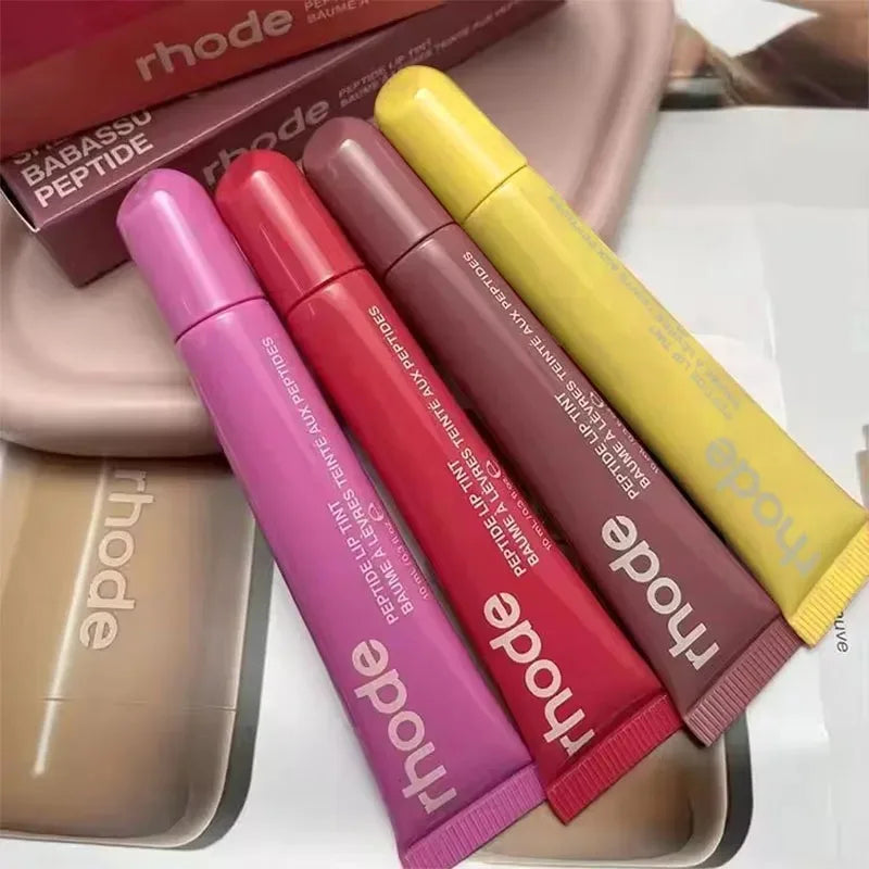 Moda Nuovo Vaniglia Lemontini Toast Rotolo di Cannella Idratante Lip Gloss Smalto Essenza Gel Olio Rossetto Trucco di Lunga Durata Ragazza