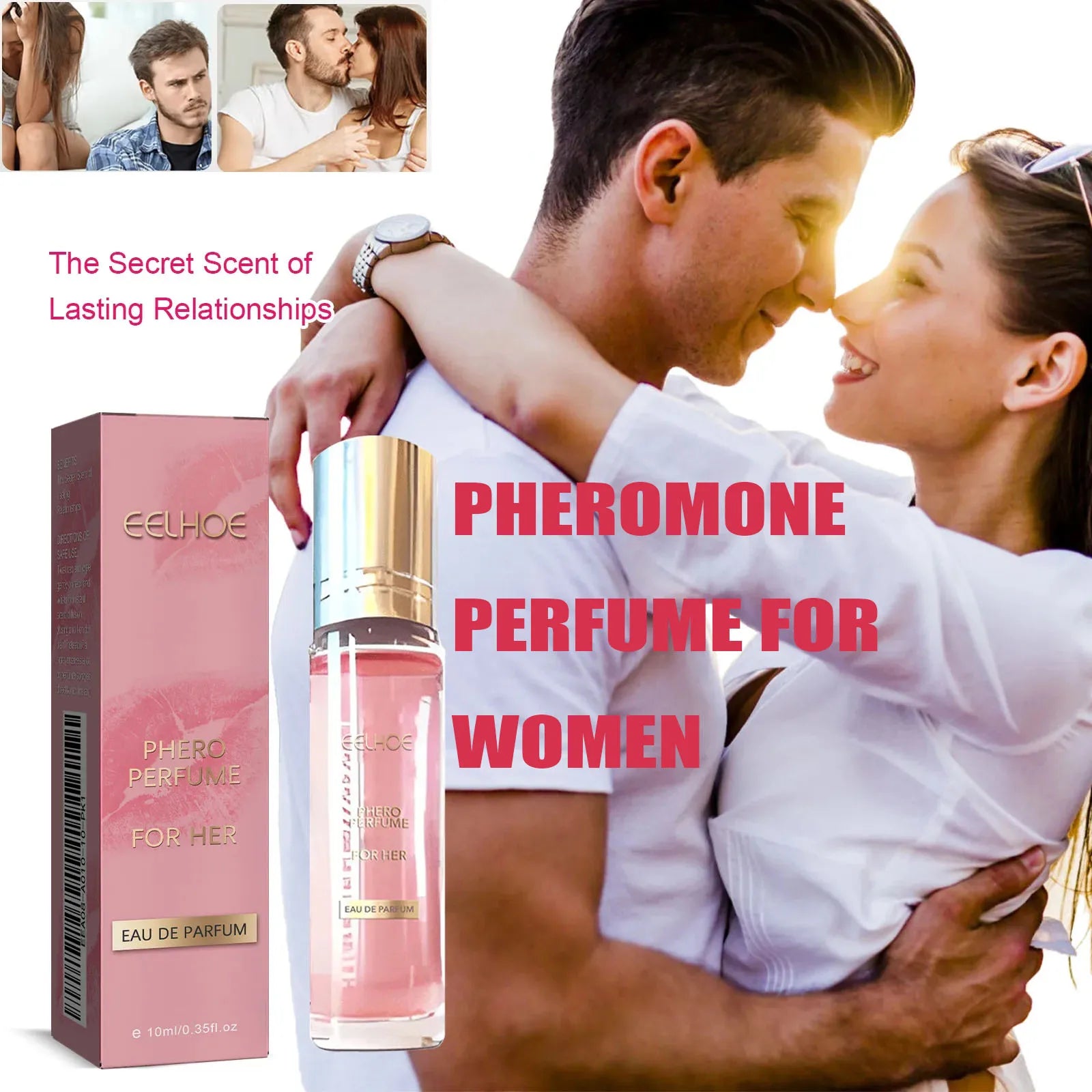 Flirtare Profumo Feromone Olio profumato sessualmente stimolante Fragranza a lunga durata Prodotto sexy per le donne