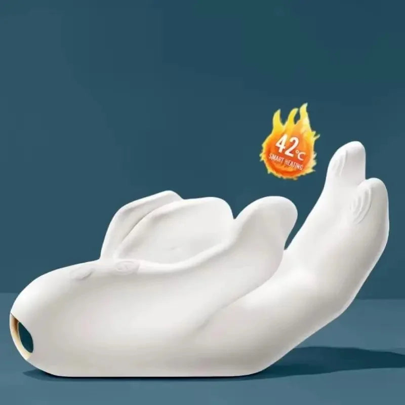 Massaggiatore per le mani Stimolatore clitorideo realistico per battere le dita all'ingrosso con vibratore flessibile per mani riscaldanti