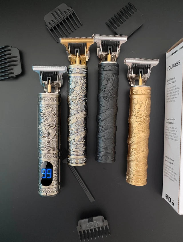 Tagliacapelli professionale per uomo Macchina da taglio Rasatura Taglio di capelli Barba Trimmer Barbiere Cutter Mower Rasoio elettrico da uomo