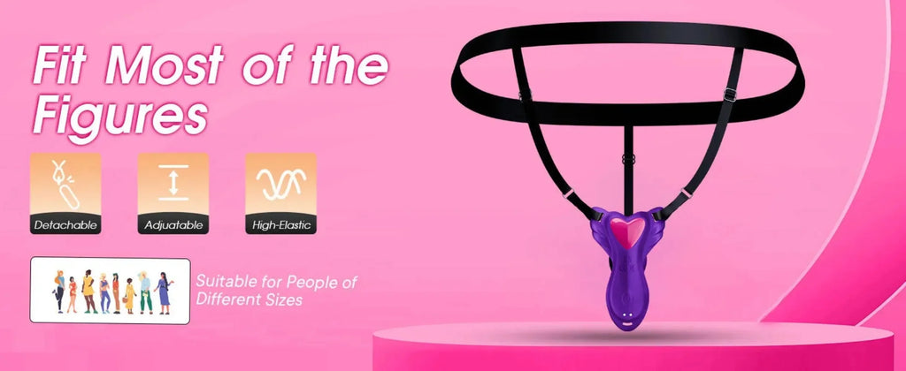 Vibratore per mutandine indossabile femminile con controllo APP Anello vibrante per pene Stimolatore clitorideo 9 Vibrazioni Giocattoli sexy per adulti per coppia