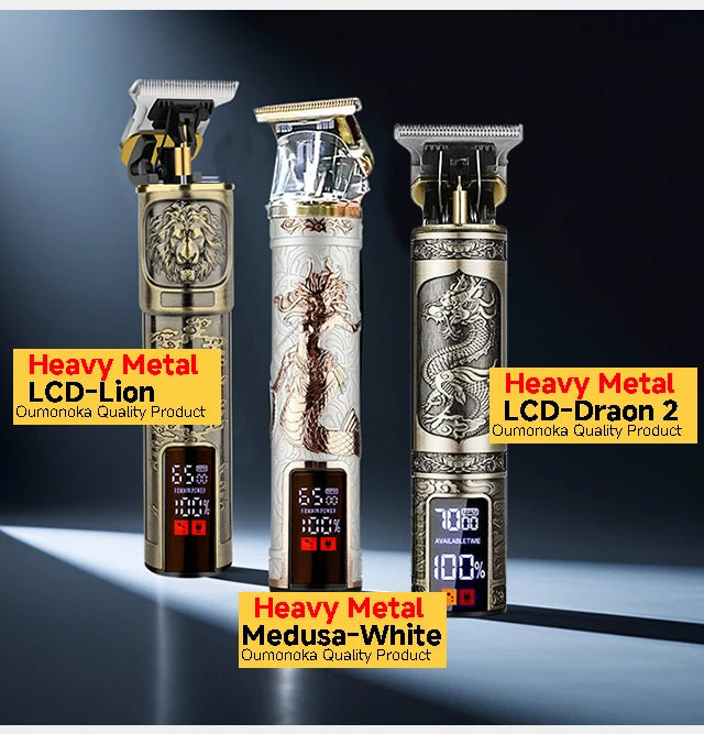 Tagliacapelli professionale per uomo Macchina da taglio Rasatura Taglio di capelli Barba Trimmer Barbiere Cutter Mower Rasoio elettrico da uomo