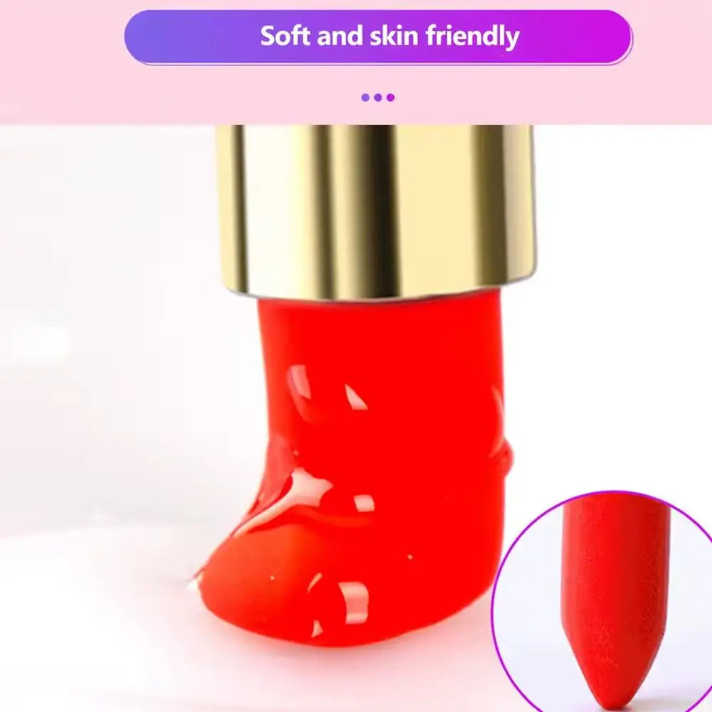 Rossetto Vibratore Del Sesso Del Silicone Del Vibratore Per Le Donne Della Vagina G-Spot Per Adulti Giocattoli Sexy 18+ Ventosa Stimolatore Rossetto Vibratore