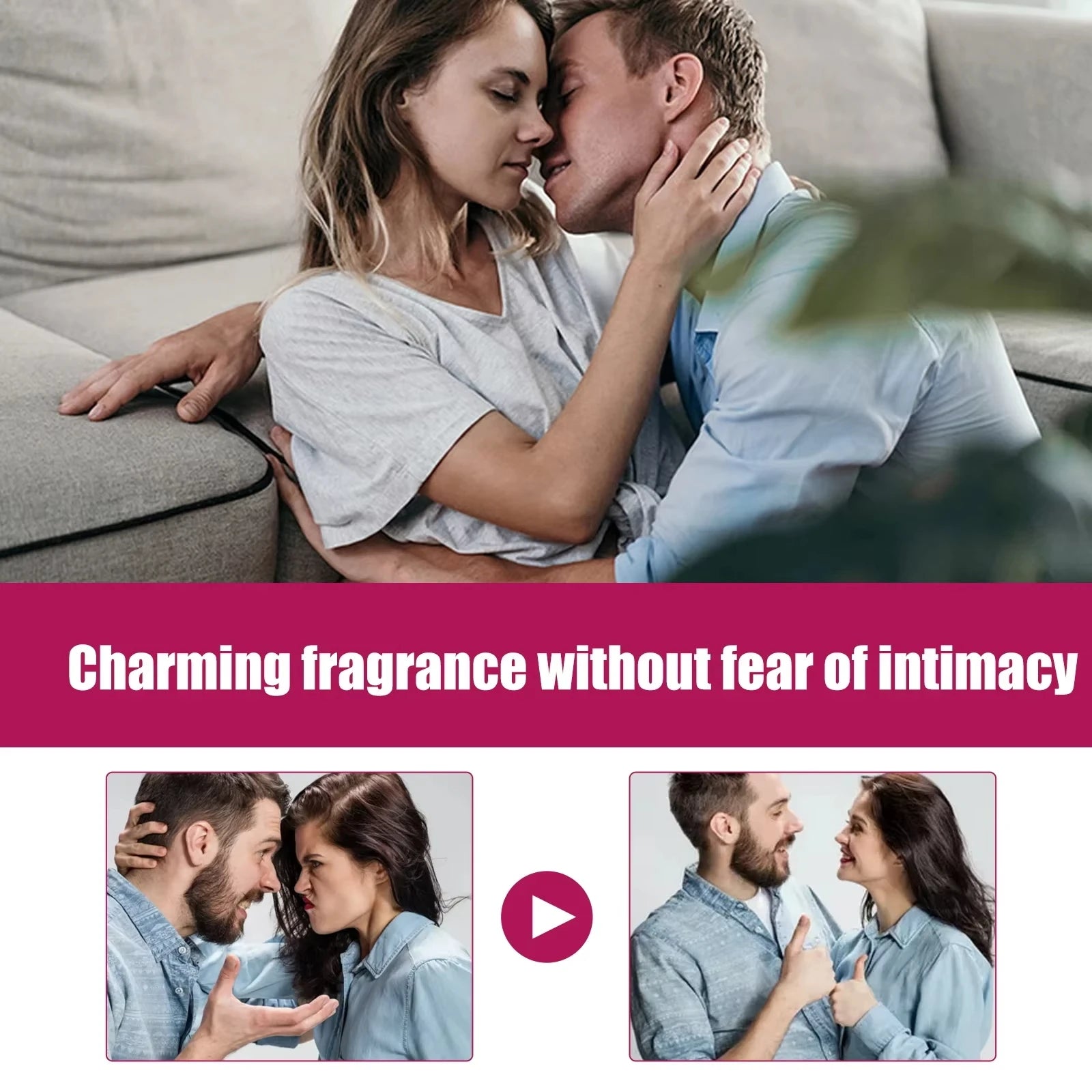 Flirtare Profumo Feromone Olio profumato sessualmente stimolante Fragranza a lunga durata Prodotto sexy per le donne