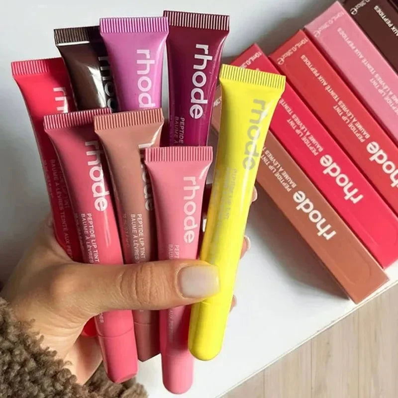 Moda Nuovo Vaniglia Lemontini Toast Rotolo di Cannella Idratante Lip Gloss Smalto Essenza Gel Olio Rossetto Trucco di Lunga Durata Ragazza