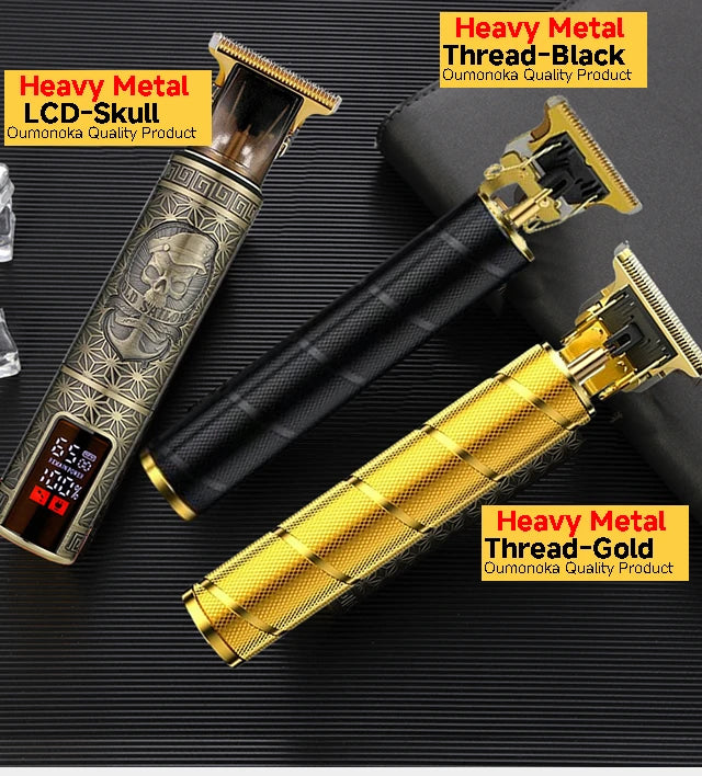 Tagliacapelli professionale per uomo Macchina da taglio Rasatura Taglio di capelli Barba Trimmer Barbiere Cutter Mower Rasoio elettrico da uomo