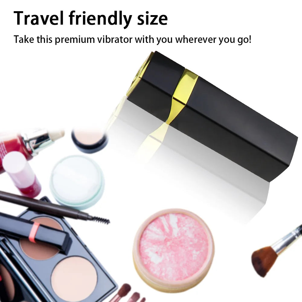 Mini Rossetto Donne Vibratore Vaginale G-spot Dildo Massaggiatore Clitorideo Capezzolo Vuoto Stimolatore di Vibrazione Coppia Femminile Giocattoli Del Sesso