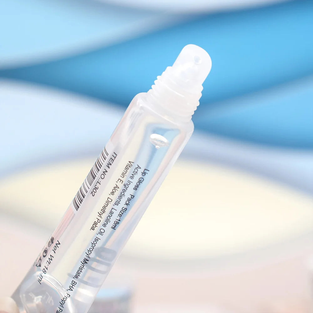 6 Pz Sapore Fruttato Acquoso Lucido Lip Gloss Set Trasparente Lip Gel Idratante Idratante Lip Gloss Donne Labbra Trucco All'ingrosso